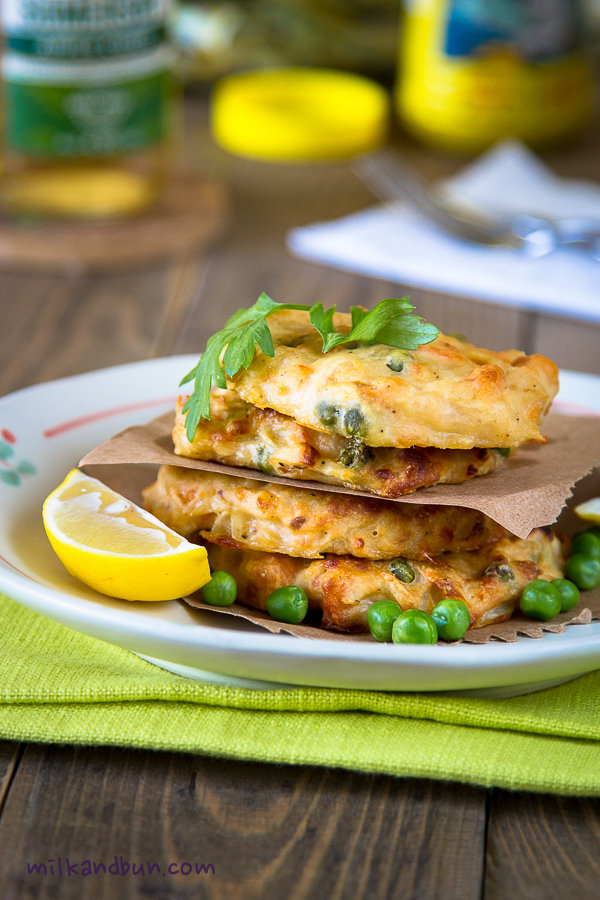 Trout fritters