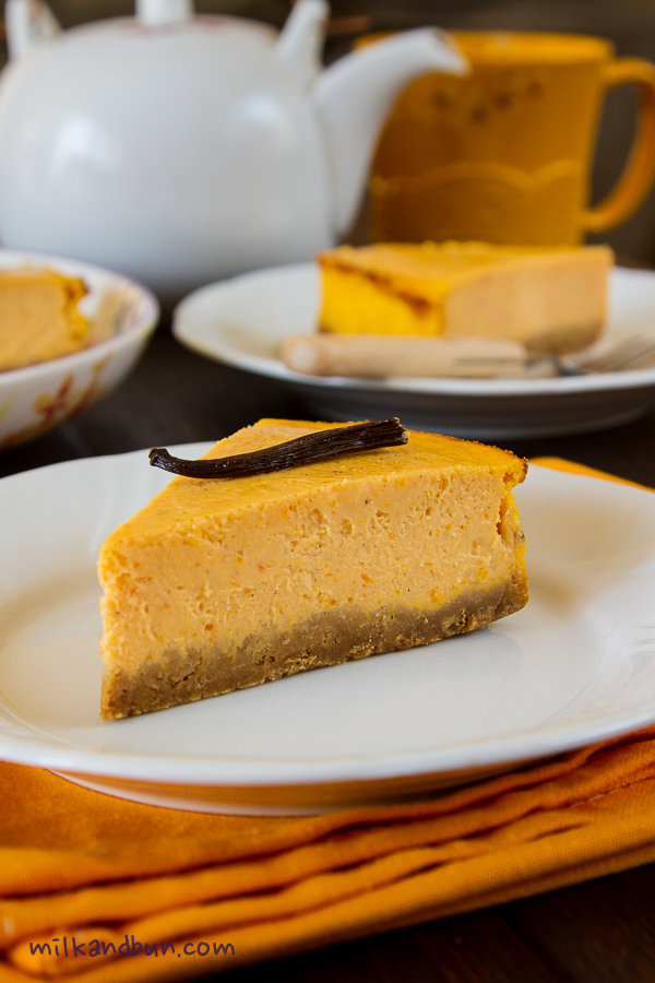 Pumpkin cheesecake