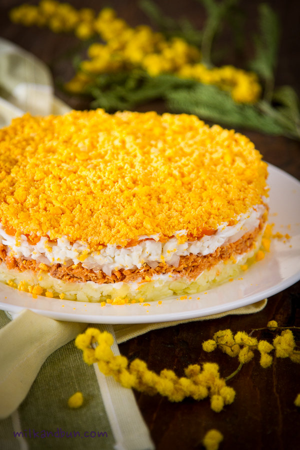 Russian Salad-Mimosa