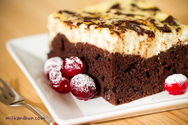 Chocolate orange squares