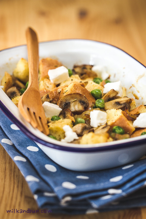Savory Bread Pudding