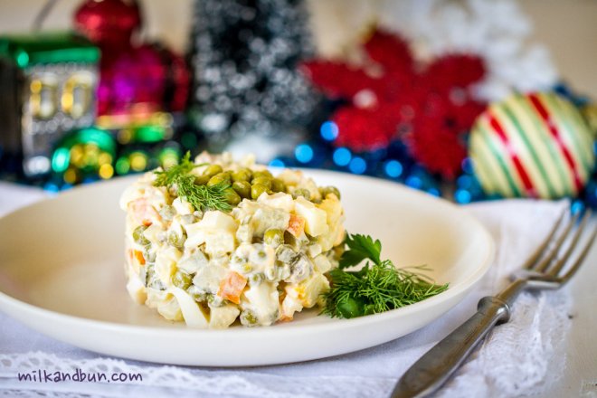 Olivier or Russuian Winter salad