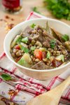 Thick lentil soup 