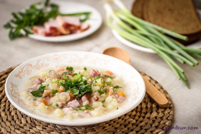 Kulesh - simple thick soup/pottage